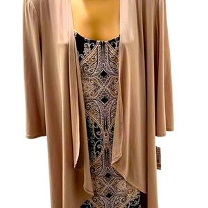 2 PC Pullover Dress w/jacket RM Richards BNWT. SIZE 14